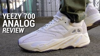 Adidas YEEZY Boost 700 Analog Review amp On Feet [upl. by Gombach907]