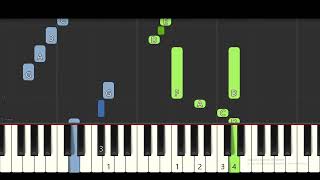 The Entertainer  Scott Joplin  Piano Tutorial  How To Play  Easy  Intermediate [upl. by Anirres513]