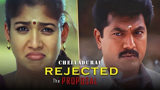 Chelladurai Rejected The Proposal  Ayya  Sarathkumar Nayanthara Nepoleon [upl. by Nealey]