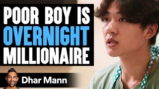 POOR BOY Is OVERNIGHT MILLIONAIRE  Dhar Mann Studios [upl. by Yema308]