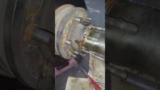 Front wheel bearing and rotor fitting [upl. by Hseyaj]