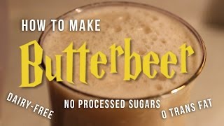 How to Make Dairyfree Butterbeer Harry Potter [upl. by Eeliram397]