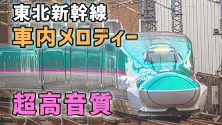 【超高音質】東北新幹線 車内チャイム  TR11【MIDI再現】 [upl. by Negaet701]