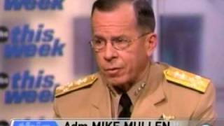 Admiral Mullen on Dont Ask Dont Tell [upl. by Adekan]