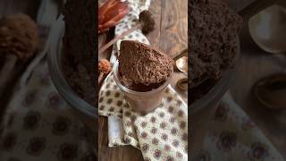 Mousse au chocolat Aquafaba le délice vegan  Recette antigaspillageshorts [upl. by Elvira922]