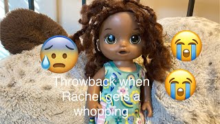 Throwback when Rachel gets a whopping 😭😭 [upl. by Arondell]