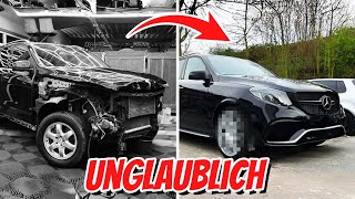 Vom 10000€ Totalschaden zum 30000€ AMG Power SUV in 15 Minuten [upl. by Sclar]