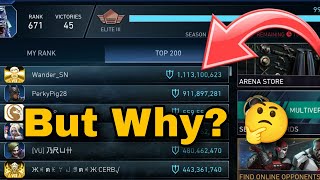 One Billion Arena Points is Insane  Update 632 Bug  Injustice 2 Mobile [upl. by Egon499]