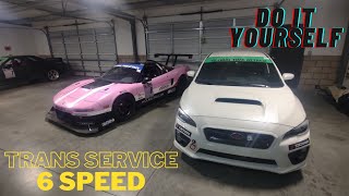 Subaru Service 6 Speed Transmission Service amp Differential Fluid Change [upl. by Longley]