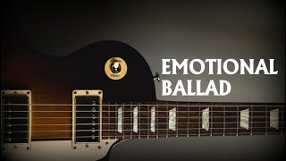 Emotional Rock Ballad  Guitar Backing Track in Am 60 bpm [upl. by Libenson]