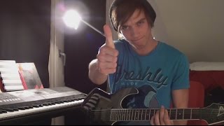 Blessthefall  40 days Guitar cover by Kristoffer Hoffensetz [upl. by Cirda]