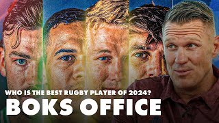 Which rugby player should win World Player of the Year  Boks Office [upl. by Dayna]