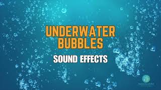 Underwater Bubbles Sound Effect  Free Download [upl. by Xaviera655]