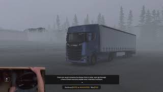 ETS 2 Driving Academy Camara Controls eurotrucksimulator2promods scssoftware [upl. by Euqinomahs]