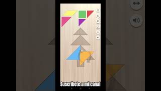 ARMANDO UN PINO CON EL TANGRAM shortsviral shortsyoutube tangrampuzzle [upl. by Annirac533]