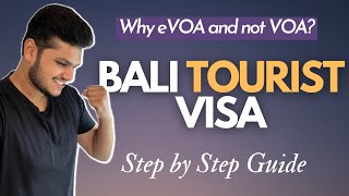 Indonesia Visa for Indians  Bali eVOA  eVisa on Arrival process from India [upl. by Maximilian]