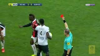 Balotelli bizarre red card Harsh [upl. by Hluchy737]