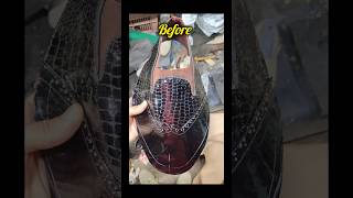 Customised Handcrafted Crocodile Leather Boots For Men  Leather Sole Zipper Boots In Mumbai India [upl. by Nwahsyd]