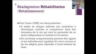 Principes de la réhabilitation psychosociale  Pr Christophe Lançon [upl. by Guadalupe]