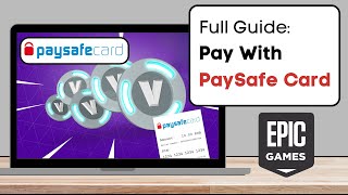 How To Pay with Paysafecard on Epic Games  Working Method 2024 [upl. by Yl356]