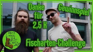 2500 ABONNENTEN auf Youtube Wir sagen DANKE und machen DIE FischartenChallenge  GEWINNSPIEL [upl. by Gerk668]