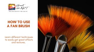 HOW TO USE A FAN BRUSH [upl. by Revlys]