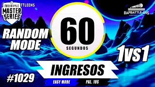 🎤 CONTADOR Formato FMS 🔥 Base de Rap Para Improvisar  ENTRENAMIENTO FREESTYLE  RAPBATTLEENS 1029 [upl. by Cirri]