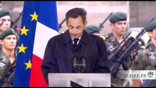 Cérémonie dhommage national rendu aux soldats morts en Afghanistan [upl. by Tevlev695]