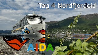 AIDAnova Mai 2024 Norwegen  Nordfjordeid 14052024 [upl. by Ambert966]