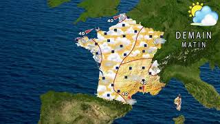 Prévision météo France du Dimanche 7 au Samedi 13 Juillet 2024 [upl. by Thorley674]