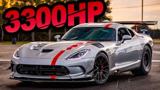 3300HP Turbo Viper quotKRATOSquot Roll Race Champion The Most Powerful Viper Ever [upl. by Eoz]