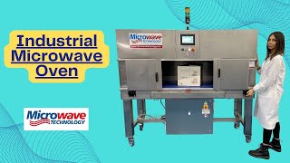 Microwave industrial Oven for Heating or Defrosting Microwave Technology industrial solutions [upl. by Alemat]