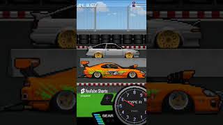 Supra vs AE36  Pixel Car Racer Mods cardrivin automobile fypシ゚viral pixelcar [upl. by Ariaek274]