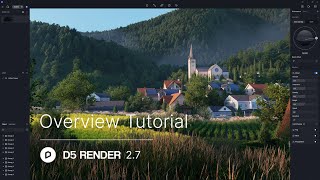 D5 Render 27 Overview Tutorial  How to Level Up DesignArchviz Workflow with New AI FeaturesampTools [upl. by Thormora]