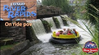 Congo river rapids Alton towers Full on ride pov HD [upl. by Connelley894]