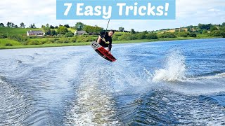 7 Easy Tricks For Beginners  Wakeboarding Tips [upl. by Yesteb]