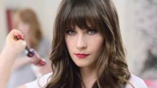 Zooey Deschanel  Rimmel Londons Lasting Finish Lipstick Advert [upl. by Karoline332]