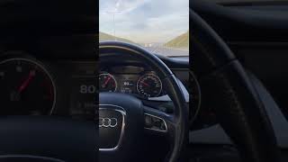 AUDİ A4 20 TFSI QUATTRO TOP SPEED [upl. by Ydollem]