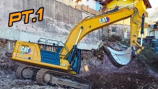 SCAVO da 20000 MC con ESCAVATORE CATERPILLAR 336 Next Generation  PT1 [upl. by Litha359]