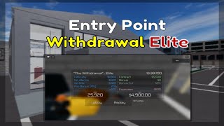 ROBLOX Entry Point Withdrawal Elite [upl. by Bowden921]