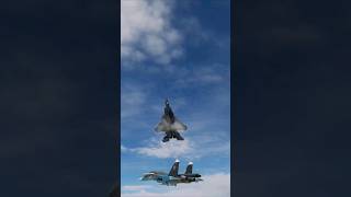 F15E stalks a confused Su34 dcs [upl. by Ennayram355]