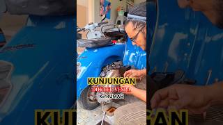 Vespa Ngambek 🛵‼️ Telfon deh bengkelvespa dokter vespasuper [upl. by Tammy]