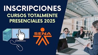 📝 Inscripciones Cursos Presenciales 8 al 15 de noviembre 2024 🌎 SENAComunica [upl. by Sheline]