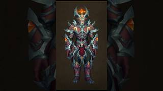 Evoker T2 Armor Set WoW 20th Anniversary worldofwarcraft [upl. by Aeki]