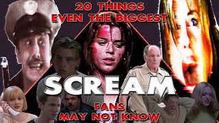 20 Things Even the Biggest SCREAM Fans May Not Know [upl. by Gerek]