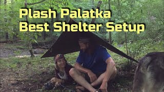 Plash Palatka Best Shelter for One Poncho [upl. by Rawlinson]