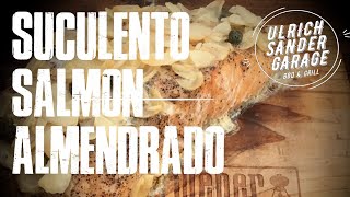 COMO HACER SALMÓN ALMENDRADO A LA PARRILLA [upl. by Eydie]