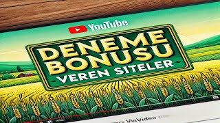 Deneme Bonusu Veren Siteler  Bonus Zamanı [upl. by Gaby]