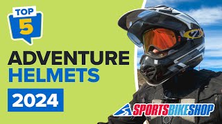 The best 5 adventure motorcycle helmets for 2024  Sportsbikeshop [upl. by Pena727]