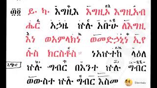 ሁሉም ሰው ሊያደምጠው እና ሊማረው የሚገባ የቅዳሴ ዜማ ዘደብር ዓባይ ፣ሥርዓተ ቅዳሴ ze debre abay zema serate kidase EOTC 2023 [upl. by Annalla]